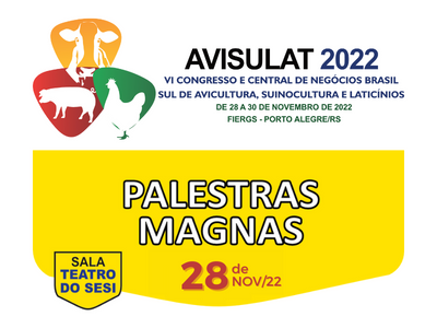 28/11/2022 - VI AVISULAT 2022 - 28/11 - Palestras Magnas 