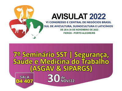 30/11/2022 - VI AVISULAT 2022 - 30/11 - 7° Seminário SST 